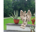 Garden Angel Ornament Realistic Decorative Resin Weather-resistant Art Sculpture for Garden-1