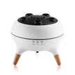 Jellyfish Smoke Ring Aroma Diffuser Humidifier, 7 Color Crack Night Light, Remote Control Timer Essential Oil Diffuser for Bedroom Desk