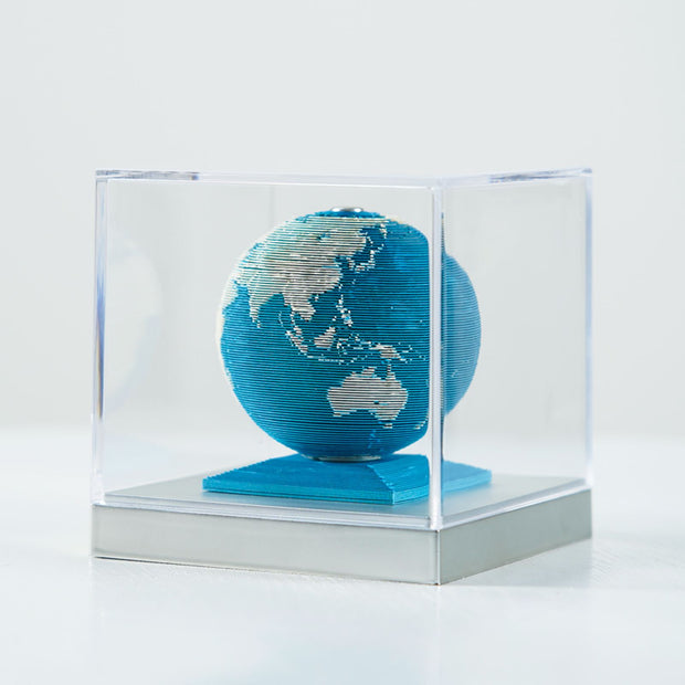 3D Earth Sculpture Calendar Model Ornaments for Home School Office Decor