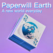 3D Earth Sculpture Calendar Model Ornaments for Home School Office Decor