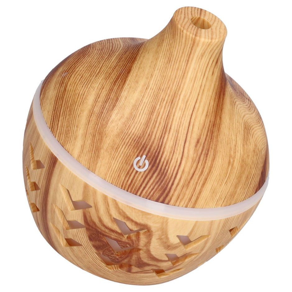 300ml Wood Grain Aroma Diffuser USB Air Purification Aromatherapy Humidifier for Home