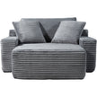 Modern Minimalist Modular Sofa - Dark grey