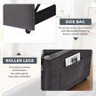 Fashionable Modern and Multi-functional Foldable Velvet Sofa Bed - Blue