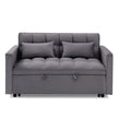 Fashionable Modern and Multi-functional Foldable Velvet Sofa Bed - Green