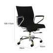 EBGO Adjustable Mid-Back Office Chair