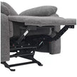 Fabric glider recliner