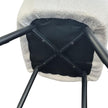 Neo Cindy Ivory Fabric Dining Chair 2-Piece Set