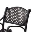 Cherise Cast Aluminium Chairs with Cushions (1 pair)