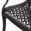 Cherise Cast Aluminium Chairs with Cushions (1 pair)