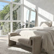 Interior Ave - Solace Textured Bench - Natural Taupe