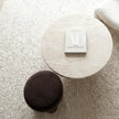 Interior Ave - Nobu Round Sculptural Stone Coffee Table - Natural Stone 100cm