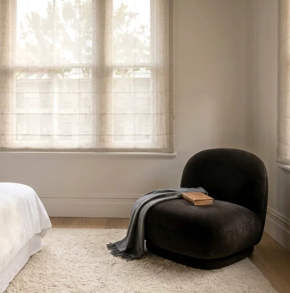 Interior Ave - Cloud Swivel Occasional Chair - Espresso