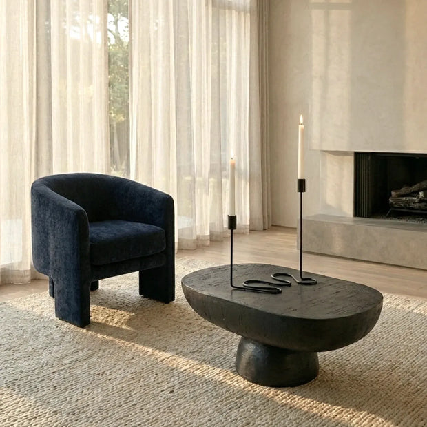 Interior Ave - Memphis Accent Chair - Midnight Blue