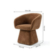 Interior Ave - Merlo Swivel Chair - Cinnamon