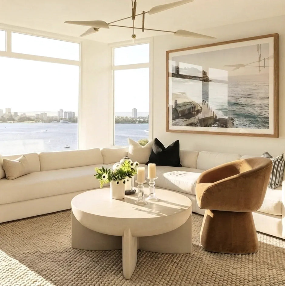 Interior Ave - Merlo Swivel Chair - Cinnamon