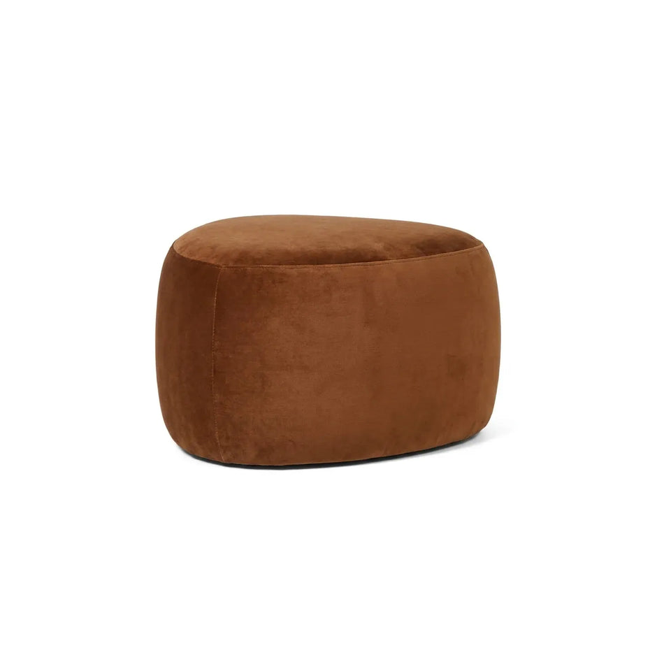 Interior Ave - Cove Pebble Ottoman - Cinnamon