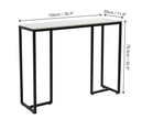 Interior Ave - Stone Marble Console - Marble & Black