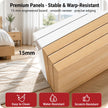 Wooden Bedside Table Nightstand Drawer Storage Minimalist Multi-Functional