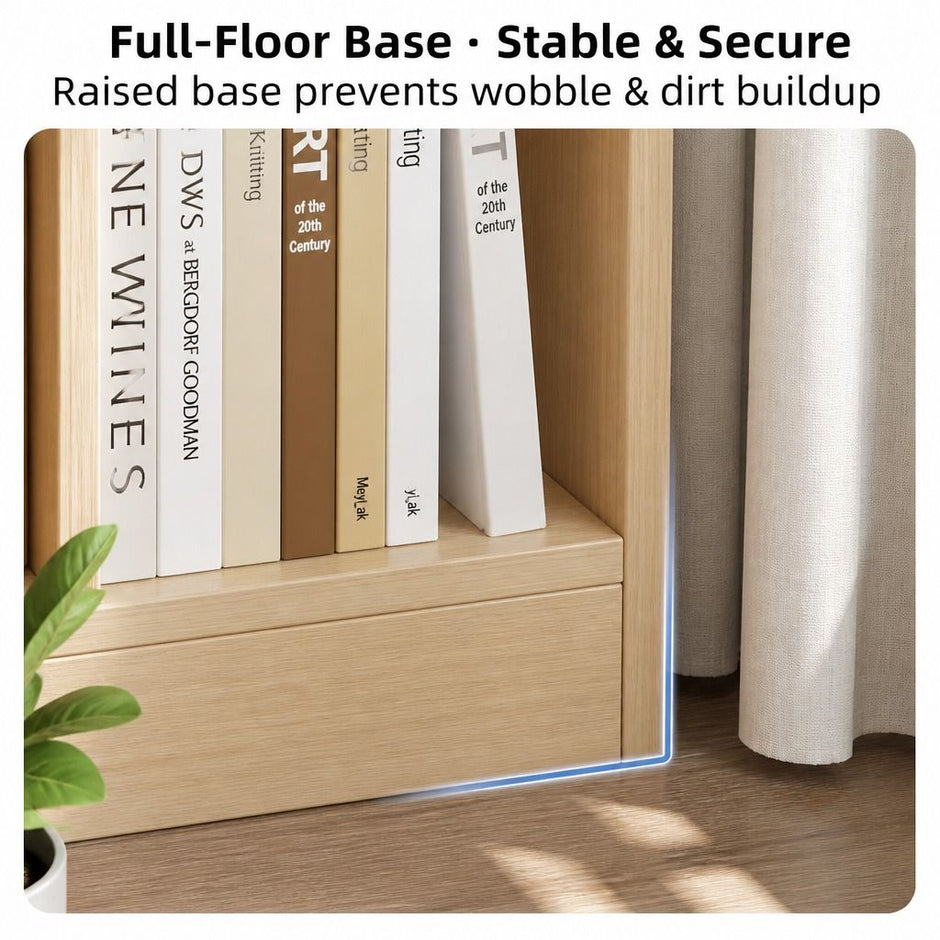 Bedside Table Drawer Nightstand Multi-Compartment Storage Reddish-Brown 70cm
