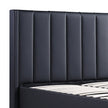 Prado 4pc Fabric Gas Lift Queen Bedroom Suite