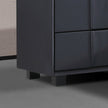 Prado 4pc Fabric Gas Lift Queen Bedroom Suite
