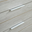 Tallboy with 5 Storage Drawers Natural Wood like MDF in White Ash Colour