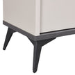 TV Cabinet with Storage Drawer Open Shelve Cabinet MDF in Champagne Colour