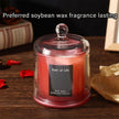 2Pcs Smokeless Glass Aromatherapy Candles Scented Gift Set for Relaxation - Velvet Rose