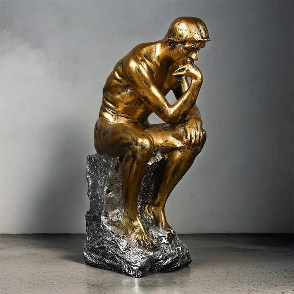 Resin Sculpture Home Decor Ornament Tabletop Figurine Modern Decorative Statue