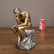 Resin Sculpture Home Decor Ornament Tabletop Figurine Modern Decorative Statue
