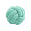 Three-Strand Braided Round Pillow Sofa Cushion Decorative Pillow for Living Room - Light Blue