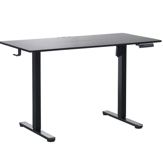 120 x 60cm Electric Standing Desk Height Adjustable Motorised Electric Sit Stand in Black