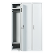 Three-Door Side by Side Office Gym Shed Storage Locker