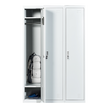 Three-Door Side by Side Office Gym Shed Storage Locker