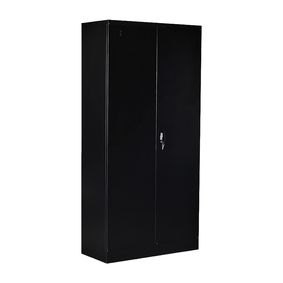 Two-Door Shelf Office Gym Filing Storage Locker Cabinet Safe