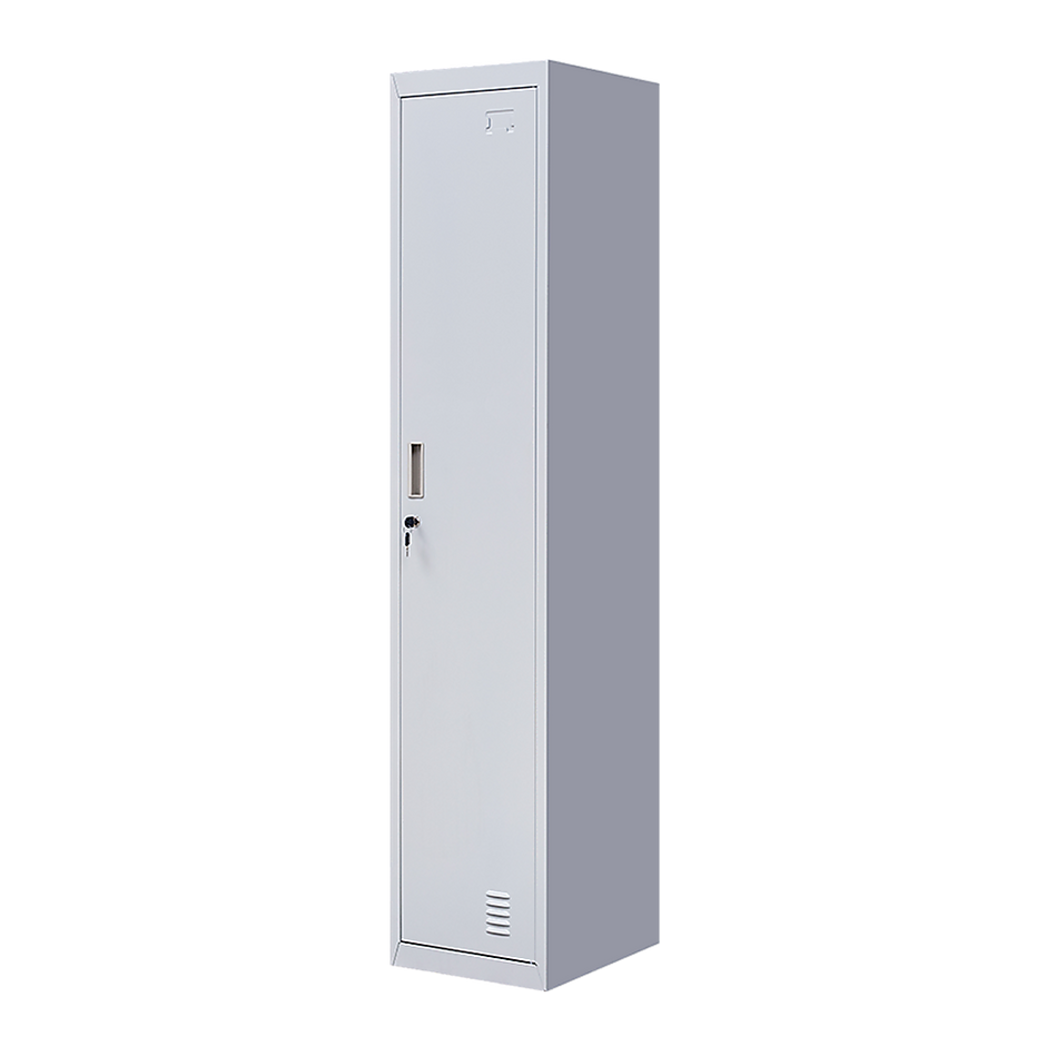 One-Door Office Gym Shed Clothing Locker Cabinet