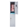 2-Door Vertical Locker for Office Gym Shed School Home Storage