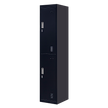 2-Door Vertical Locker for Office Gym Shed School Home Storage