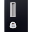 2-Door Vertical Locker for Office Gym Shed School Home Storage