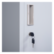 4-Door Vertical Locker for Office Gym Shed School Home Storage