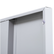4-Door Vertical Locker for Office Gym Shed School Home Storage