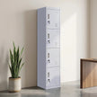 4-Door Vertical Locker for Office Gym Shed School Home Storage