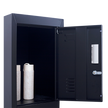 4-Door Vertical Locker for Office Gym Shed School Home Storage