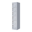 6-Door Locker for Office Gym Shed School Home Storage