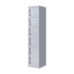 6-Door Locker for Office Gym Shed School Home Storage