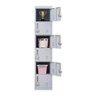 6-Door Locker for Office Gym Shed School Home Storage