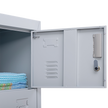 6-Door Locker for Office Gym Shed School Home Storage