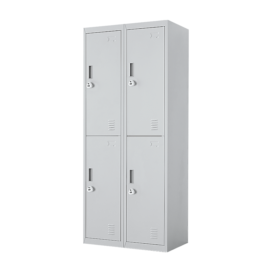 Four-Door Office Gym Shed Storage Locker