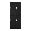 Four-Door Office Gym Shed Storage Locker