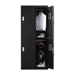 Four-Door Office Gym Shed Storage Locker